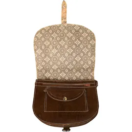 Marrakesch Orient & Mediterran Interior Fes Shopper Leder Dunkel Brown