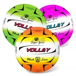 Schwarze Volleyball-Linie - 21 cm, verschiedene