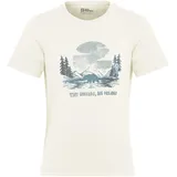 Jack Wolfskin Graphic Cotton Kurzarm-t-shirt - Print Cotton White - 140 cm