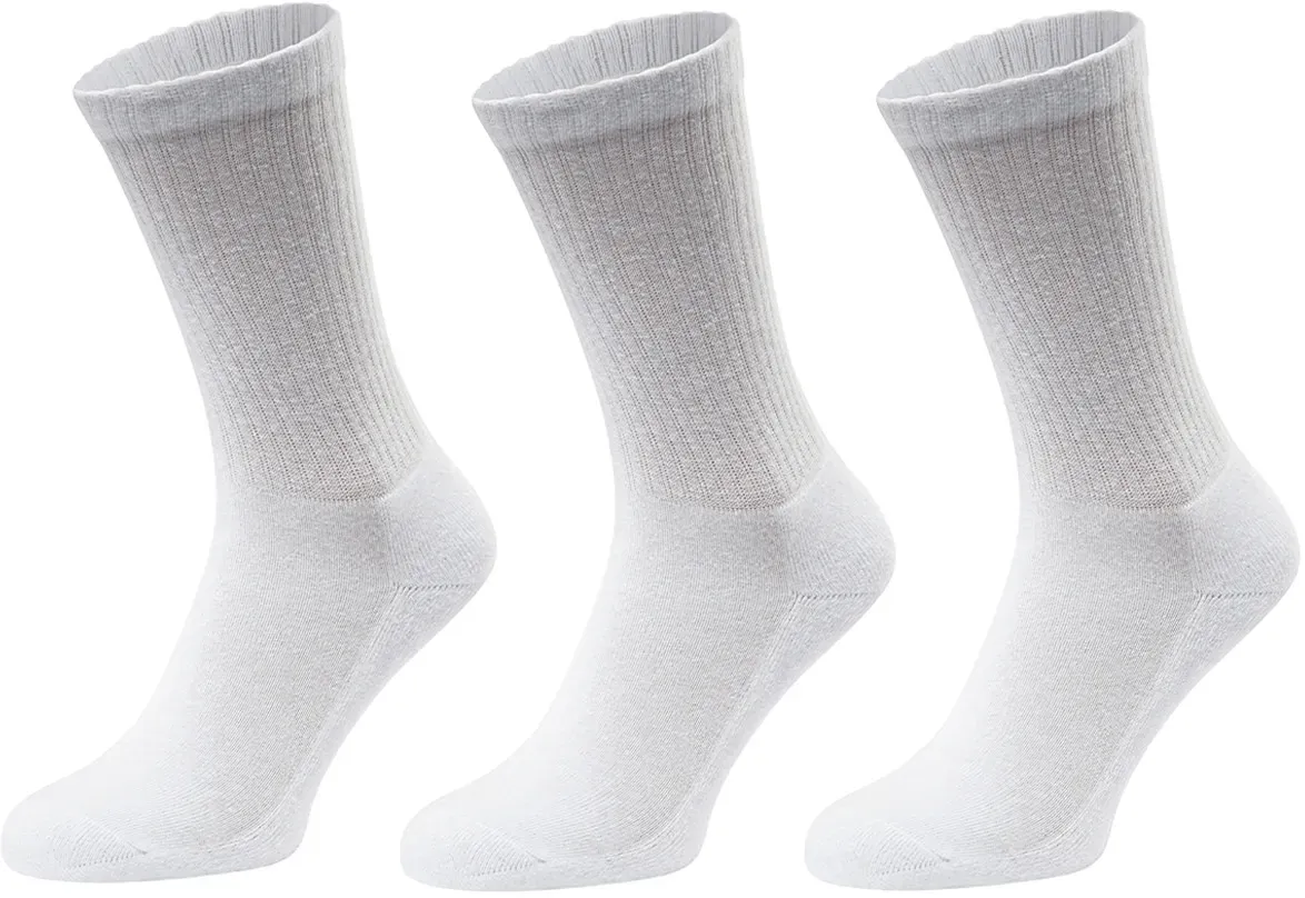 Fruit of the Loom Fruit Crew Socks, 3er-Pack, weiß, 3942