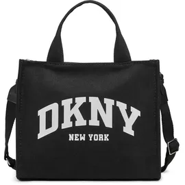 DKNY Hadlee Tote-Bag Baumwolle Black/Silver
