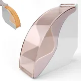 WPPQWP Kaffeefilterhalter Mit Deckel, Filtertütenhalter, Kaffeefilter Aufbewahrung, Staubdicht, Wasserdicht, Aufbewahrung Für 200 Kaffeefilter, Geeignet Für Küchen, Cafés, Bars (Weiß)