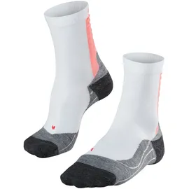 Falke Achilles Health Damen Laufsocken white-neon red 37-38
