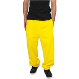 URBAN CLASSICS Herren Jogginghose »Sweatpants« aus pflegeleichter Baumwollmischung gelb