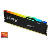 Kingston FURY Beast DDR5 5600MT/s RGB 32GB Modul (1x32GB) CL40 Weiß KF556C40BB2A-32