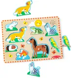 Melissa & Doug Soundpuzzle aus Holz - Haustiere