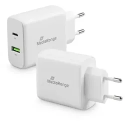 Ladegerät USB-A/USB-C weiß