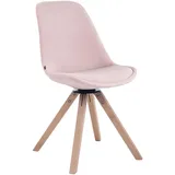 TPFLiving Esszimmerstuhl, Rosa, Buchenholz, 48x84x56 cm, Esszimmer, Stühle, Esszimmerstühle, Vierfußstühle