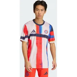 adidas FC Bayern SS26 Pre-Match Trikot - Noble Ink / Hi-Res Blue / Chalk Pearl - XS