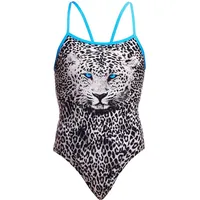 Funkita Badeanzug Single Strap White Walker 36