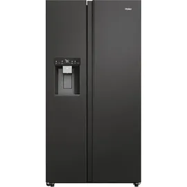 Haier HSW79F18DIPT SBS Serie 7 Side-by-Side (601 l, 1775 mm hoch, Schwarz)