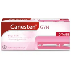Canesten GYN 3-Tage Kombi zur effektiven Behandlung von Scheidenpilz