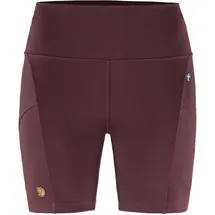 Fjällräven Damen Abisko 6" Short Tights (Größe XL, rot)