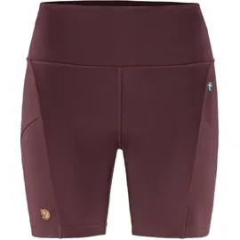 Fjällräven Damen Abisko 6" Short Tights (Größe XL, rot)