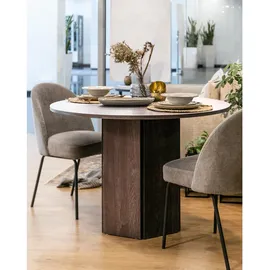 Selsey Hexa Ø 110 cm Nussbaum
