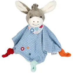 Sterntaler - Schmusetuch Esel Emmi in Hellblau, 32 cm