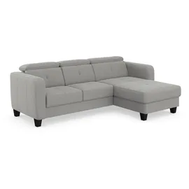 sit&more Ecksofa »Belluci L-Form« inklusive Federkern, wahlweise mit Bettfunktion und Bettkasten