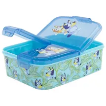 Bluey Kinder Brotdose Lunchbox mit 3 Fächern & tollem Design | Gr.: onesize