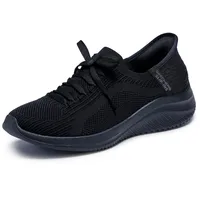 SKECHERS Ultra Flex 3.0 Brilliant Path Damen Schwarz Weite