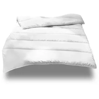 135 x 200 cm Mikrofaser Ganzjahres-Steppbettdecke, Füllgewicht: ca. 700 g, extra leicht