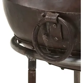 vidaXL Feuerstelle rustikal 40 cm