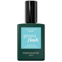 manucurist GREEN Flash Instant Dry Extra Long Wear Nagellack 15 ml Riviera
