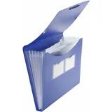FolderSys Fächermappe DIN A4 blau 1 St.