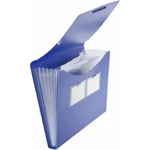 FolderSys Fächermappe DIN A4 blau 1 St.