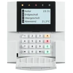 Indexa 35532 SYSTEM 9000 BUS-Bedienteil, drahtgebunden, LCD-Display, RFID-Kartenleser 9000TD