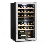 Weinkühlschrank 2 Zonen Wein Flaschenkühlschrank 29 Weinflaschen Kühlschrank