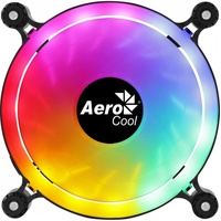 AeroCool SPECTRO12, PC-Lüfter 120mm RGB, Leise, Anti-Vibration, Molex