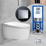 Geberit AquaClean Sela Komplett-SET Dusch-WC mit neeos Vorwandelement,, 146220JT1+16601CR#SET,