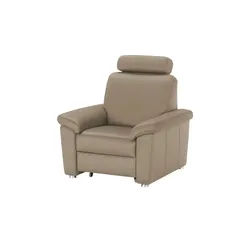 Kollektion Kraft Sessel Mikrofaser Rita ¦ beige ¦ Maße (cm): B: 102 H: 91 T: 91.0