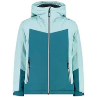 CMP KID G JACKET FIX HOOD teal (E867) 116