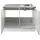 Menke Unterschrank Spülenunterschrank 100 x 85 x 60 cm Weiß