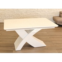 Sedex Nolana Esstisch 160-220x90 cm ausziehbar weiß