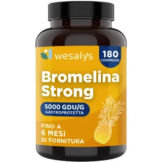 WESALYS® Bromelina Strong - Integratore alimentare Drenante e contro G