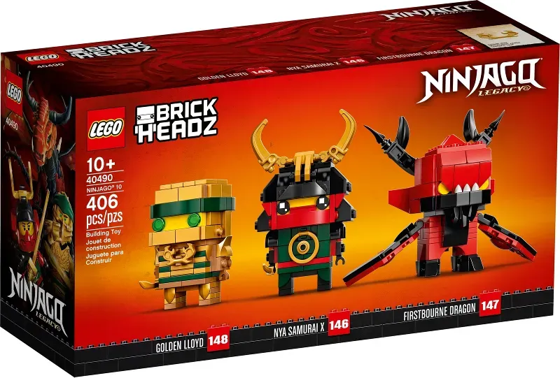 Lego 40490, BrickHeadz, NINJAGO® 10