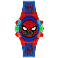 Spiderman Jungen Digital Uhr mit PU Armband SPD4504