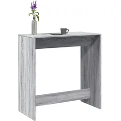 Bartisch Grau Sonoma 102x50x103,5 cm Holzwerkstoff