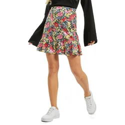 Glamorous Flower Skirt farbig - 