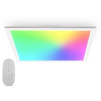 B.K.Licht CCT RGB-LED Wand- und Deckenleuchte, weiß, LED/15W