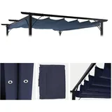 MCW Ersatzdach Pavillon C42 1 Stück 3,5 x 3,5 m Blau