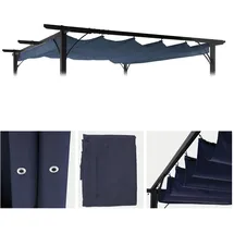 MCW Ersatzdach Pavillon C42 1 Stück 3,5 x 3,5 m Blau