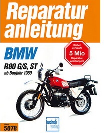 Motorbuch Vol. 5078 Reparatie handleiding BMW R 80 G/S, ST vanaf het jaar 1980 op