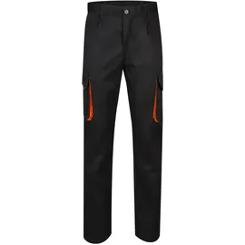 VELILLA 103004 Arbeitshose - 44 (eu) - Schwarz / Orange