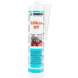 HANNO Hochtemperatur-Silikon HT - bis 280°C - acetatvernetzend - Kartusche 300 ml - Farbe rotbraun ** 1l/31,30 EUR