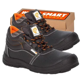 Procera ARBEITSSCHUHE 44 Leder Durchtrittsicherer Sicherheitsschuh S3 SRC - Schwarz - 44