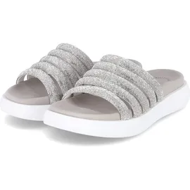 Gabor Damen, Pantolette in gold/silber/bronce, Gr. 41 - Grau