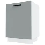 Feldmann-Wohnen Unterschrank Bonn 60 x 82 x 50 cm Grau